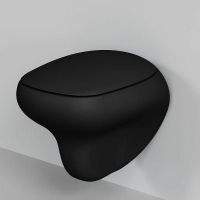 Унитаз Ambassador Diamond подвесной Черный матовый без сиденья арт-123T20201R — фото 2, Подвесные унитазы