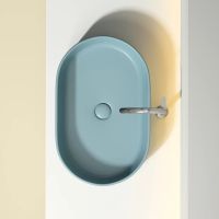 Раковина-чаша Ceramicanova Element 61 Зеленая матовая арт-CN6048MLG — фото 4, Раковины накладные