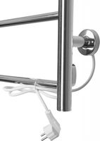 Электрический полотенцесушитель Domoterm DMT 109-5 53*71 BOX EK R Хром арт-DMT109-553x71BOXEKR — фото 2, Электрические полотенцесушители