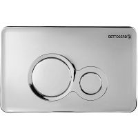 Клавиша смыва Bettoserb Sava Fix Slim Morava Хром глянцевый арт-40006464 — фото 1, Кнопки смыва