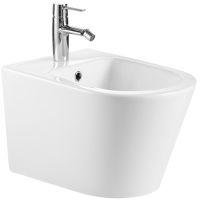 Биде Iberica Blanca Burgos Bide подвесное Белое арт-IB.BRA.B12 — фото 1, Биде подвесные