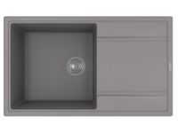 Florentina Мойка "Липси" 860, серый шелк FG арт-20.130.D0860.307 — фото 1, Кухонные мойки