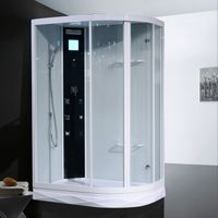 Товар: Душевая кабина Orans 130x90 L с гидромассажем профиль Белый задние стенки Белые арт-86155al - фото 5 Душевая кабина Orans 130x90 L с гидромассажем профиль Белый задние стенки Белые арт-86155al — фото 5, Душевые кабины