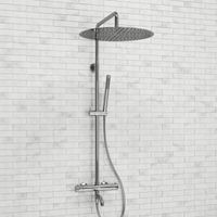 Товар: Душевой комплект с термостатическим смесителем арт-A188.117.137.010.CH Thermo - фото 1 Душевой комплект с термостатическим смесителем арт-A188.117.137.010.CH Thermo — фото 1, Душевые стойки