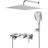 Душевая система Lemark Atlantiss Хром арт-LM3225C — фото 1, Встраиваемые душевые комплекты