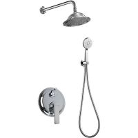 Душевая система Bronze de Luxe Pure Хром арт-A800/9143-2 — фото 1, Встраиваемые душевые комплекты