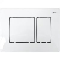 Клавиша смыва Azario Белая арт-AZ-8200-0032 — фото 1, Кнопки смыва