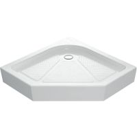 Акриловый поддон для душа Azario 100х100 Белый арт-P310 R/L — фото 1, Акриловые душевые поддоны