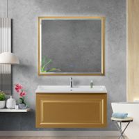 Зеркало CEZARES арт-CZR-SPC-INT-1000-900-LED-TCH-WARM-BORO — фото 8, Зеркала в ванную комнату