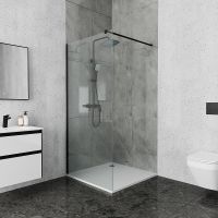 Товар: Душевая перегородка Ambassador Walk-in 110х200 профиль Черный стекло прозрачное арт-15031111 - фото 8 Душевая перегородка Ambassador Walk-in 110х200 профиль Черный стекло прозрачное арт-15031111 — фото 8, Душевые перегородки