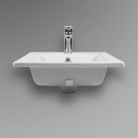 Раковина Bond 41 Белая глянцевая арт-S06-410 — фото 3, Раковины встраиваемые сверху