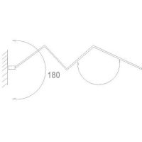 Шторка на ванну Good Door Screen 120х140 GR5-120-C-CH профиль Хром стекло прозрачное арт-ПД00082 — фото 2, Складные шторки для ванной