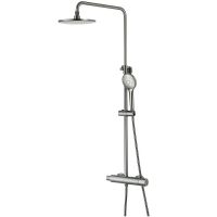 Душевая система Lemark Bronx Графит арт-LM3770GM — фото 1, Душевые стойки