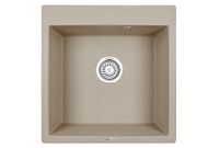 Granula-, кухонная мойка, кварц арт-5102, ПЕСОК — фото 1, Кухонные мойки