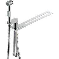 Гигиенический душ со смесителем Rossinka Хром арт-X25-56 — фото 1, Гигиенические души