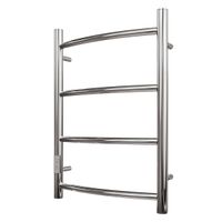 Полотенцесушитель электрический Point Афина П4 500x600 диммер слева, хром арт-PN04756 — фото 3, Электрические полотенцесушители