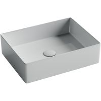 Раковина накладная прямоугольная 361x471x130, цвет белый, арт. арт-CN6069 — фото 1, Раковины накладные