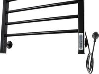 Электрический полотенцесушитель Domoterm Куба DMT Куба П10 500x1000 EK R Черный матовый арт-DMTКубаП10500x1000ЧРНEKR — фото 2, Электрические полотенцесушители