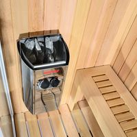 Душевая кабина Orans 180x130 R с сауной профиль Черный стекло прозрачное арт-89103rb — фото 4, Душевые кабины