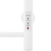 Электрический полотенцесушитель Energy Round 900x400 Белый матовый арт-EETR0ROUND9040R903M — фото 3, Электрические полотенцесушители