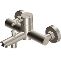 Смеситель для ванны Dorff Logic Нержавеющая сталь арт-D3010000SS — фото 1, Смеситель для ванны