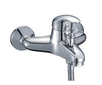 Смеситель Rhein для ванны с коротким изливом, хром, WasserKRAFT арт-1701 — фото 1, Смеситель для ванны