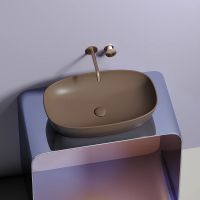 Товар: Раковина-чаша Ceramicanova Element 60 Темно-коричневая матовая арт-CN6049MDB - фото 7 Раковина-чаша Ceramicanova Element 60 Темно-коричневая матовая арт-CN6049MDB — фото 7, Раковины накладные