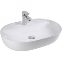 Раковина Bond 60 Белая глянцевая арт-S01-600 — фото 1, Раковины накладные