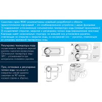 Душевая система Rossinka с термостатом Хром арт-RS50-46 — фото 3, Душевые стойки