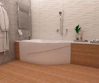 Акриловая ванна Melodia della vita Jazz 150х90 L без гидромассажа арт-MBHA00515090L — фото 2, Акриловые ванны