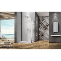 Душевая стенка Good Door Lira SP-100-C-CH 100 профиль Хром стекло прозрачное арт-ЛИ00011 — фото 2, Боковые стенки