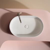 Раковина-чаша Ceramicanova Element 61 Белая глянцевая арт-CN6048 — фото 6, Раковины накладные