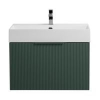 Тумба подвесная под раковину с выдвижным ящиком и внутренним ящиком CEZARES PREMIUM Plisse Ver арт-55440 — фото 1, Тумбы под раковину