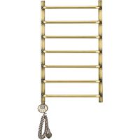 Электрический полотенцесушитель Domoterm Стефано П7 400x700 АБР EL Античная бронза арт-СтефаноП7400x700АБРEL — фото 1, Электрические полотенцесушители