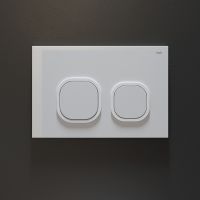 Клавиша смыва Iddis Uniglass Белая арт-UNG01GWi77 — фото 4, Кнопки смыва