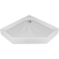 Акриловый поддон для душа Alex Baitler 100х100 Белый арт-AB10017V-1 — фото 1, Акриловые душевые поддоны