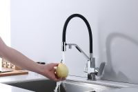 Смеситель для кухни Raglo Хром Черный арт-R85.62 — фото 2, Смесители для кухни