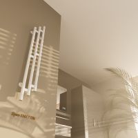 Электрический полотенцесушитель Altasan Бриз 120х17 Белый матовый арт-Бриз12017БМ — фото 2, Электрические полотенцесушители