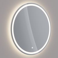 Зеркало LUNO , 60*60см, сенсорный выключатель, LED-подсветка, ф-ция антизапотевания арт-99.2008 — фото 9, Зеркала в ванную комнату