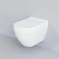 Унитаз Ambassador Nord подвесной Белый матовый без сиденья арт-133T20101 — фото 14, Подвесные унитазы