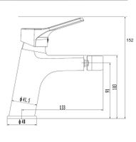 Смеситель "Eiger" д/биде, арт. арт-EG 45 — фото 2, Смесители для биде