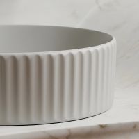 Товар: Раковина-чаша Ceramicanova Element 36 Серая матовая арт-CN6057MSG - фото 5 Раковина-чаша Ceramicanova Element 36 Серая матовая арт-CN6057MSG — фото 5, Раковины накладные