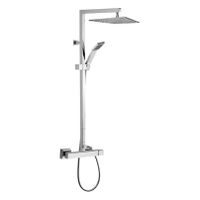 Душевой гарнитур Remer Qubica Хром арт-Q37XL — фото 1, Душевые стойки