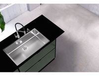 Мойка для кухни NOX 60 BRS 740x440x200 в комплекте с интегрированным сифоном арт-1149927.0 — фото 2, Кухонные мойки