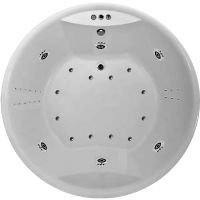 Акриловая ванна Vayer Eva 180x180 без гидромассажа арт-Гл000025681 — фото 7, Акриловые ванны