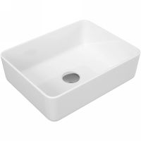 Раковина-чаша Bond 48 Белая глянцевая арт-S54-480 — фото 1, Раковины накладные