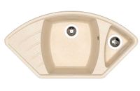 Dr.Gans Мойка "Габи", латте CMc арт-25.050.E1015.403 — фото 1, Кухонные мойки