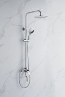 Товар: Душевая система Rossinka Хром арт-RS45-46 - фото 6 Душевая система Rossinka Хром арт-RS45-46 — фото 6, Душевые стойки