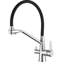 Товар: Смеситель для кухни Haiba Хром Черный арт-HB76855 - фото 1 Смеситель для кухни Haiba Хром Черный арт-HB76855 — фото 1, Смесители для кухни