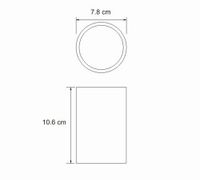 Настольный Аксесс Elde K- Стакан для зубных щеток (коробка), фарфор, Wasser Kraft арт-3628 — фото 4, Стаканы для зубных щеток